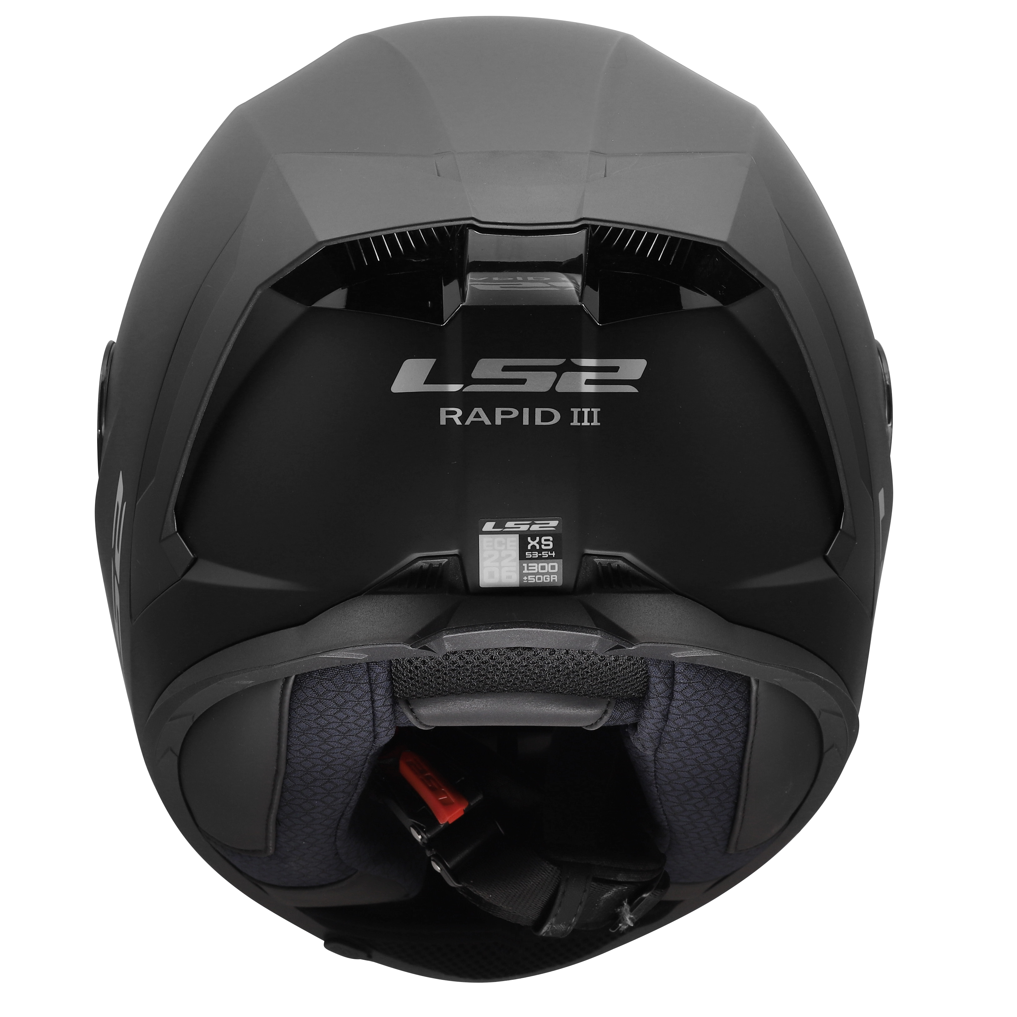 LS2 FF820 RAPID III SOLID MATT BLACK 168200011 (4)